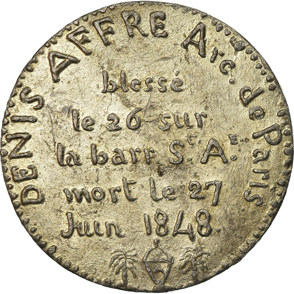 France, Medal, French Second Republic, Politics, Society, War, 1848, AU(55-58)