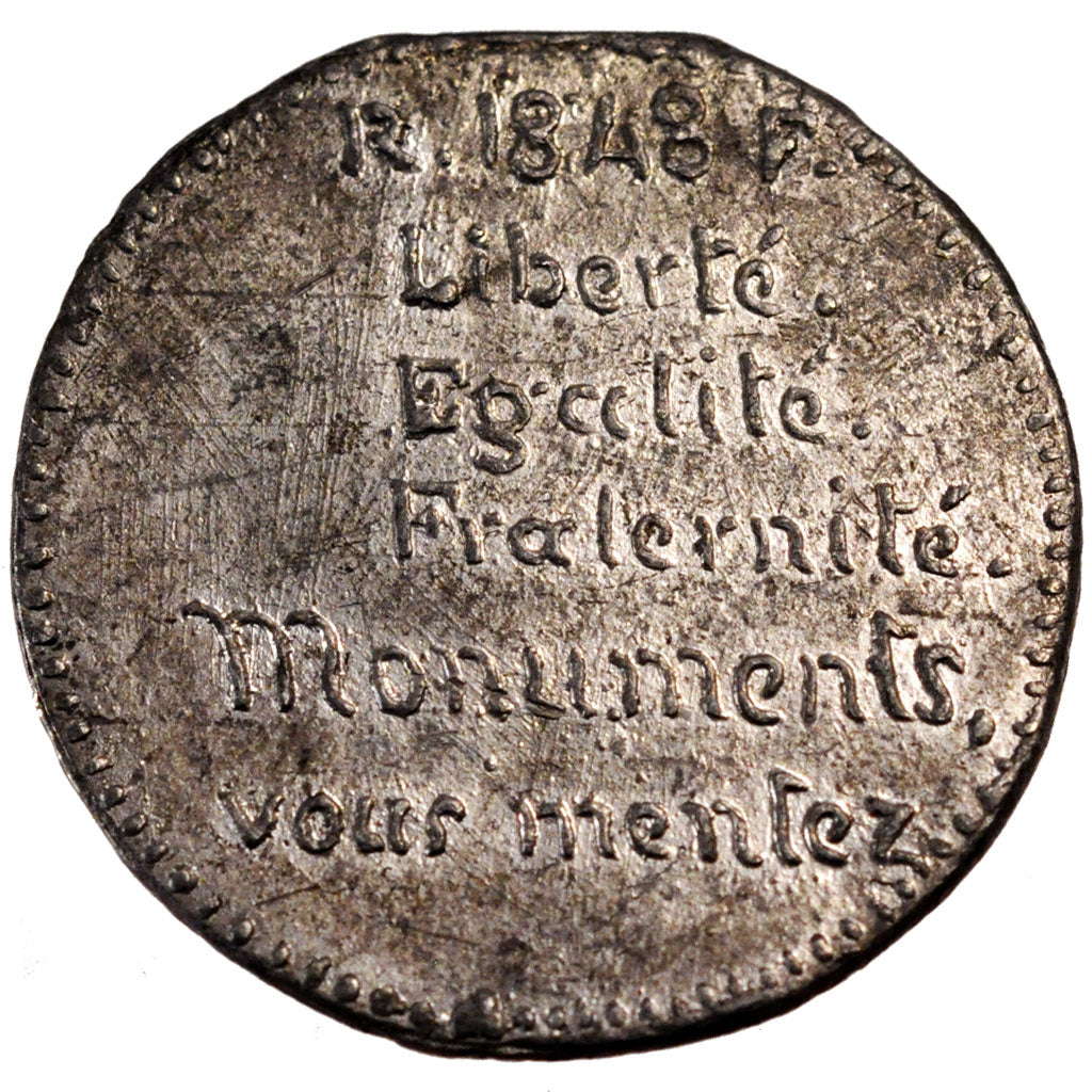 1848 Liberté Egalité Fraternité, Médaille