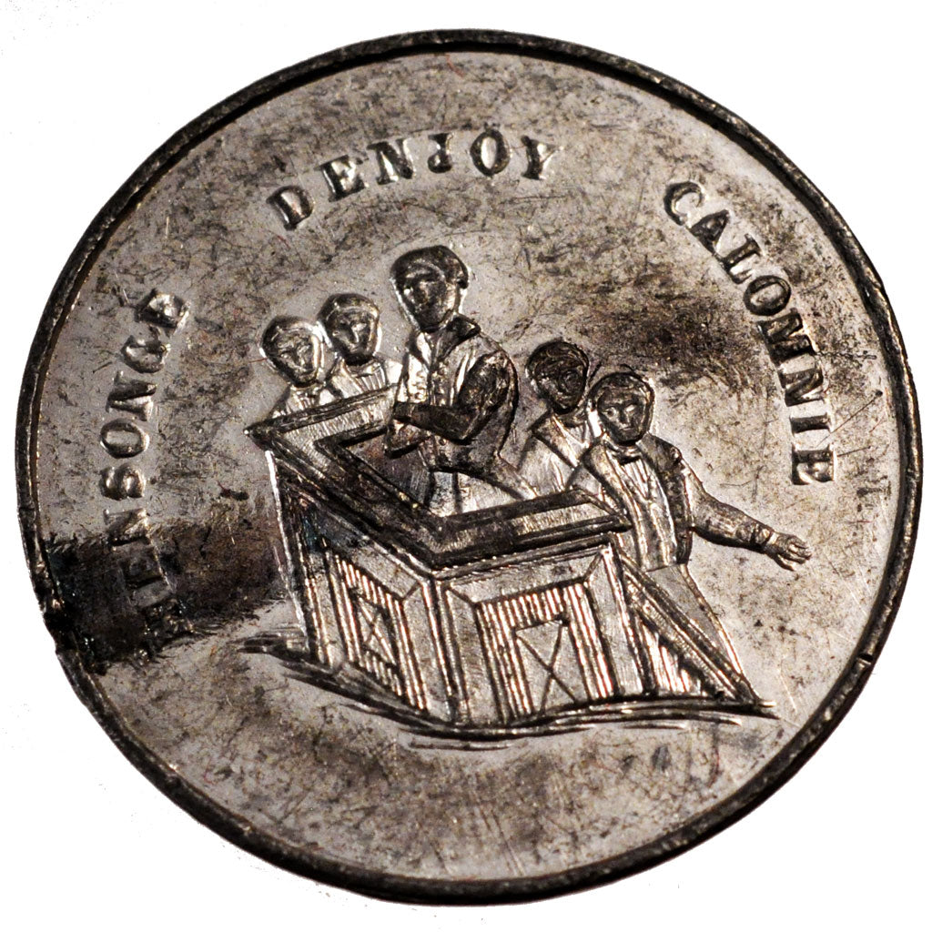 Denjoy Mensonge Calomnie, Médaille