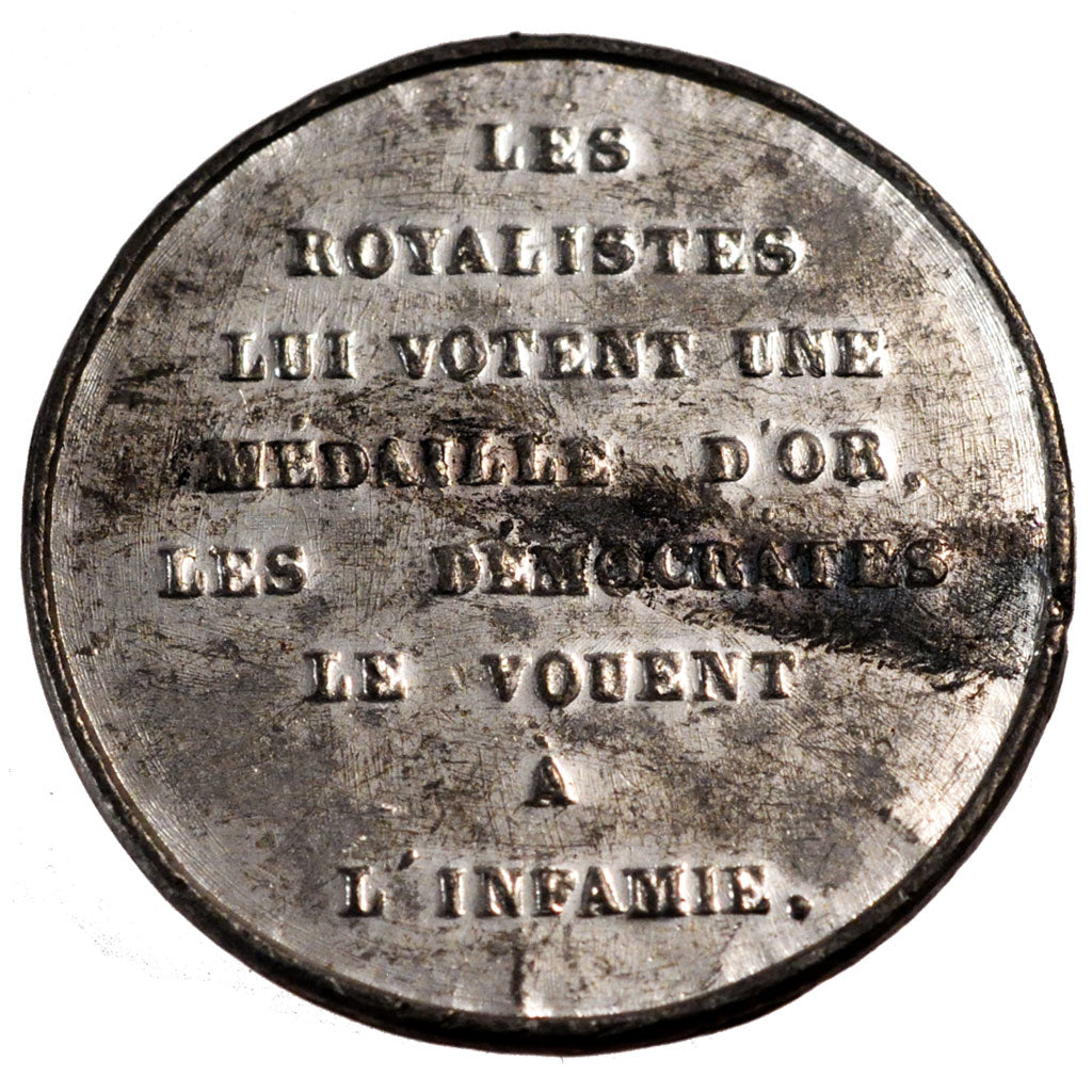 Denjoy Mensonge Calomnie, Médaille