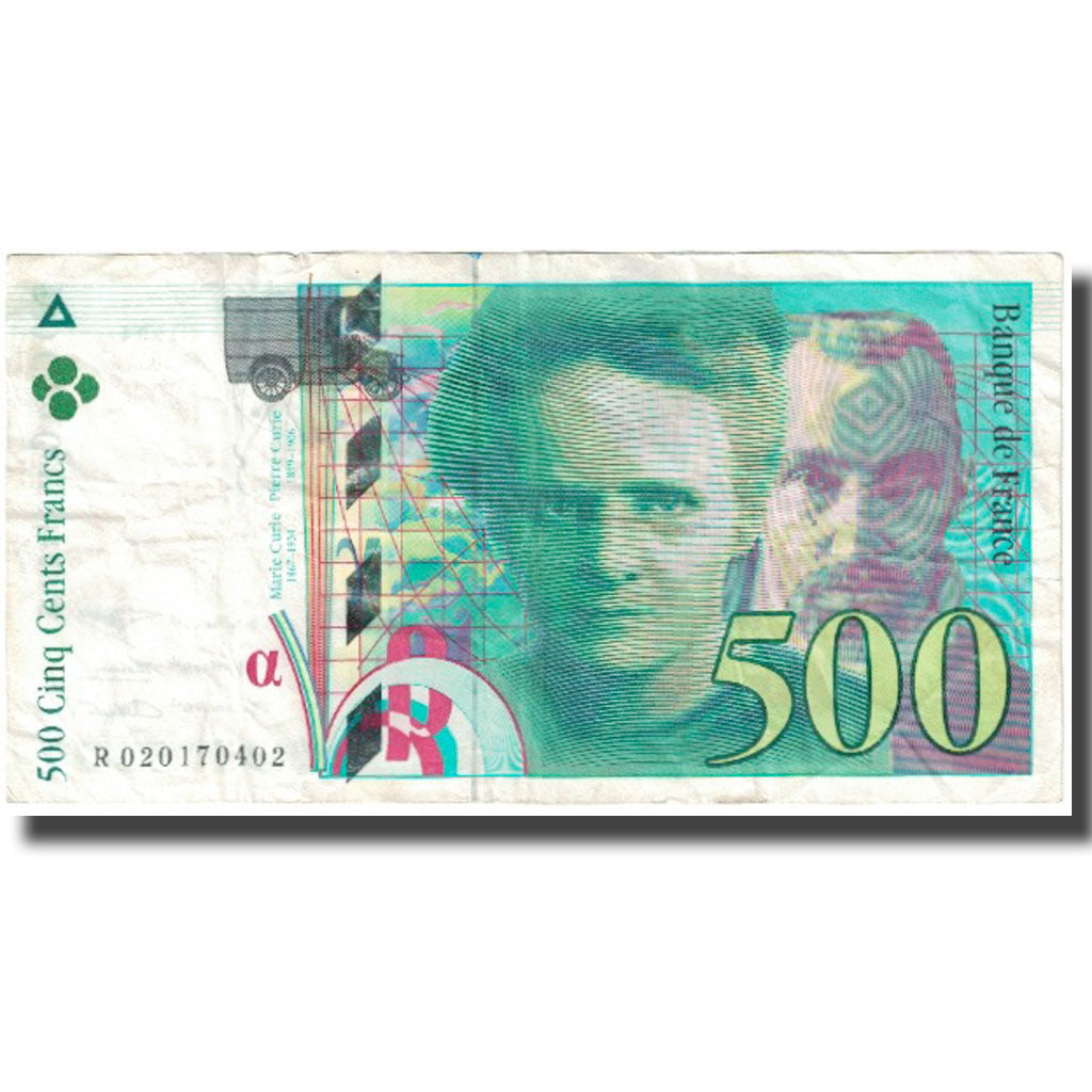 France, 500 Francs, Pierre et Marie Curie, 1994, 1994, EF(40-45)
