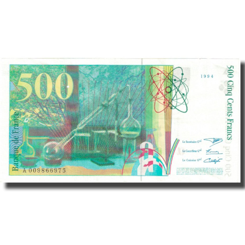 France, 500 Francs, Pierre et Marie Curie, 1994, 1994, EF(40-45)