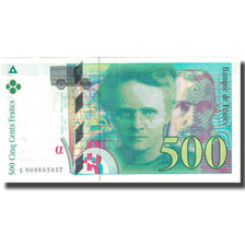 France, 500 Francs, Pierre et Marie Curie, 1994, 1994, SUP, Fayette:F76.01