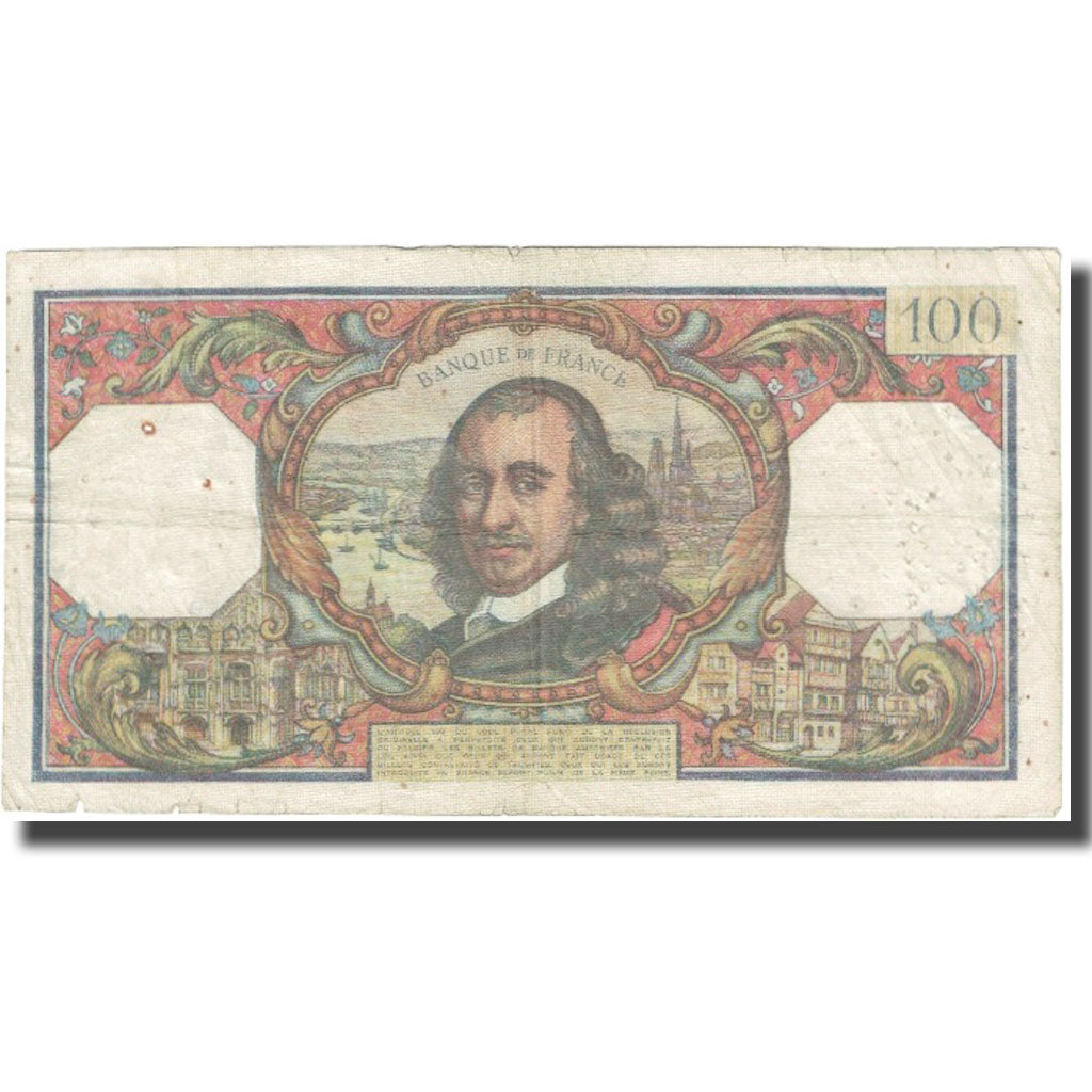Frankrijk, 100 Francs, Corneille, 1964, 1964-09-03, TB, Fayette:65.3, KM:149a