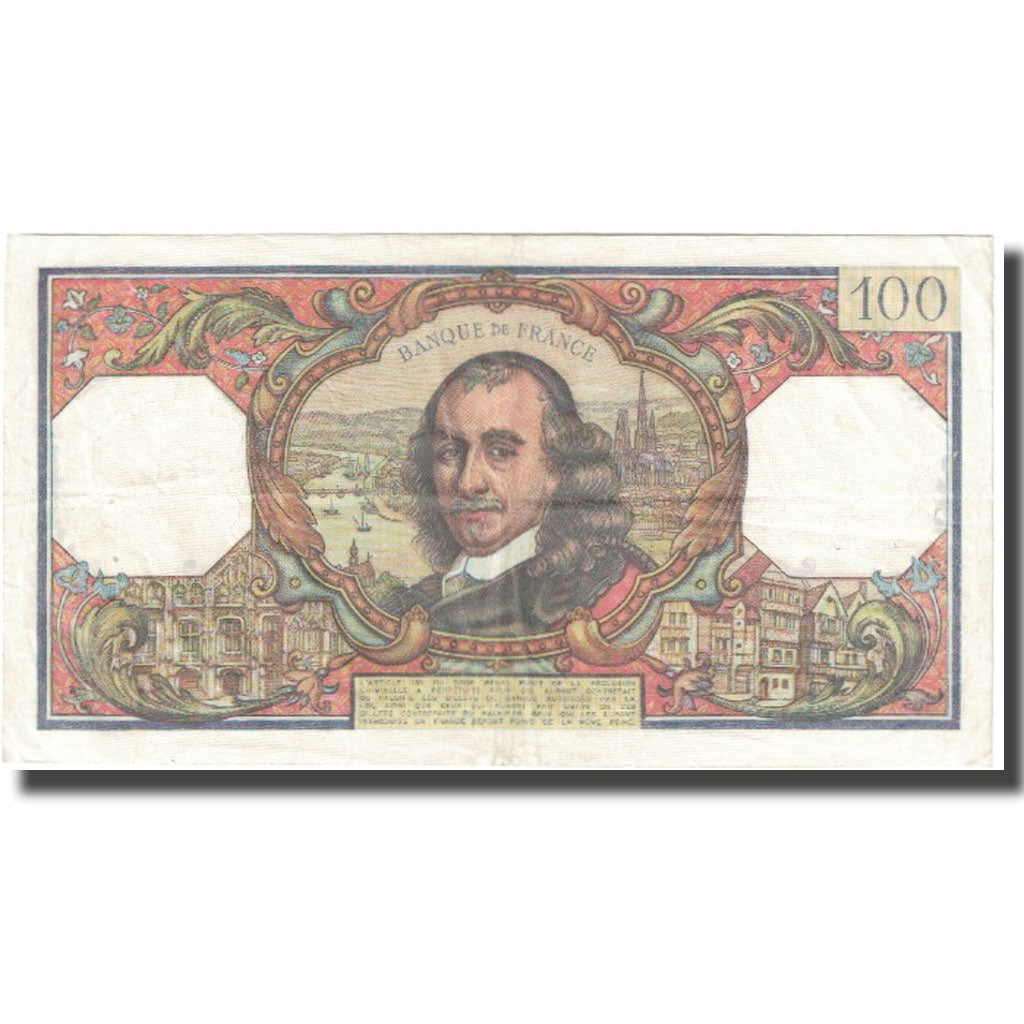 Francia, 100 Francs, Corneille, 1965, 1965-02-04, BB, Fayette:65.06, KM:149a