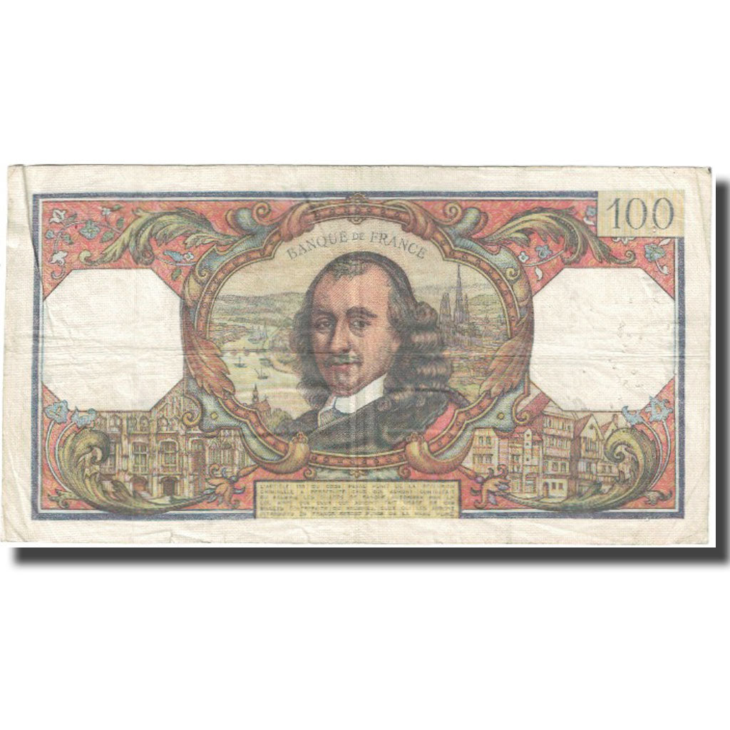 France, 100 Francs, Corneille, 1965, 1965-04-1, TB, Fayette:65.7, KM:149a