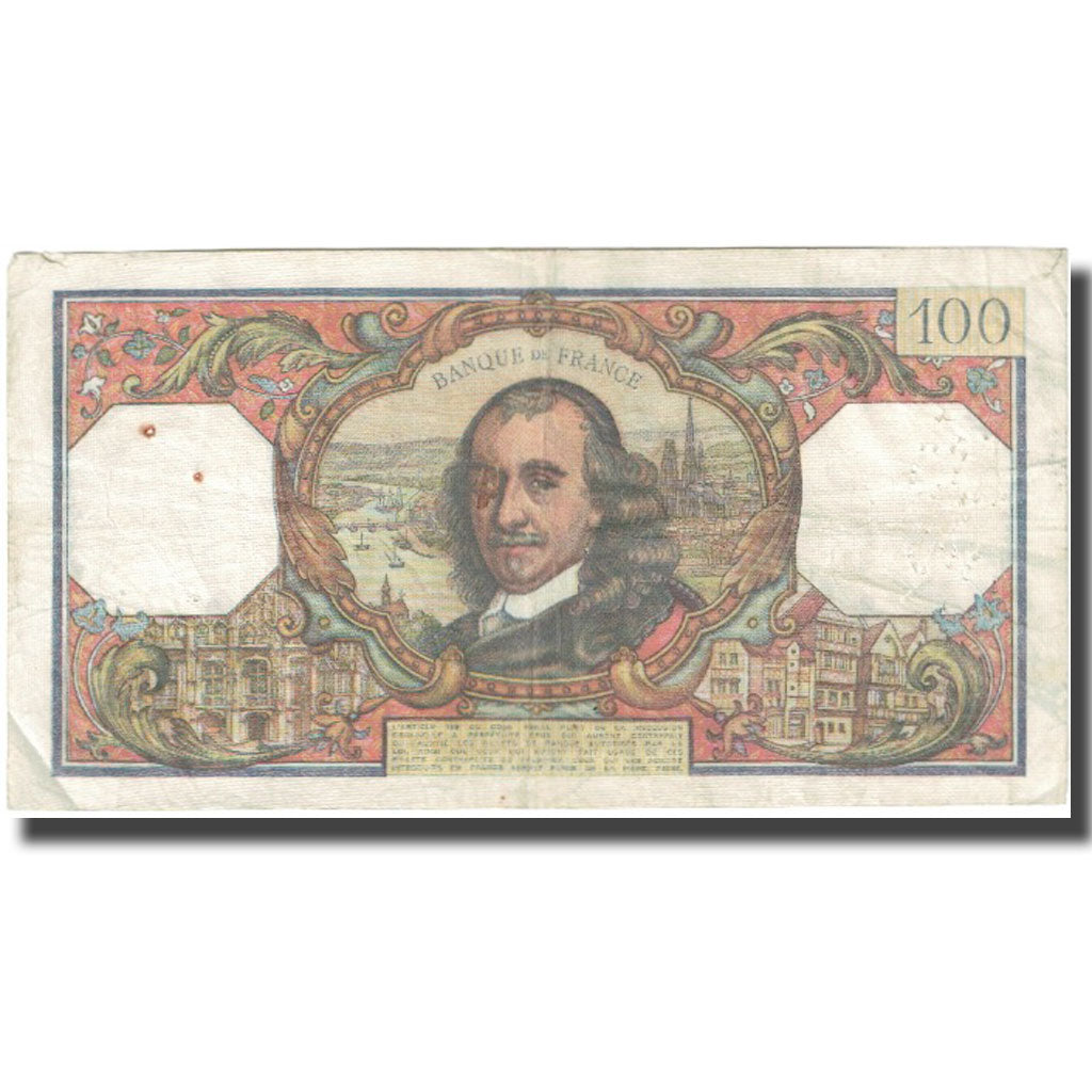Frankreich, 100 Francs, Corneille, 1965, 1965-07-01, S, Fayette:65.8, KM:149a
