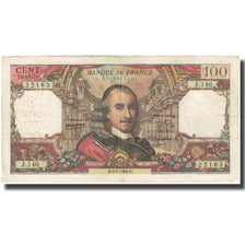 Frankrijk, 100 Francs, Corneille, 1966, 1966-02-03, TB, Fayette:65.11, KM:149b