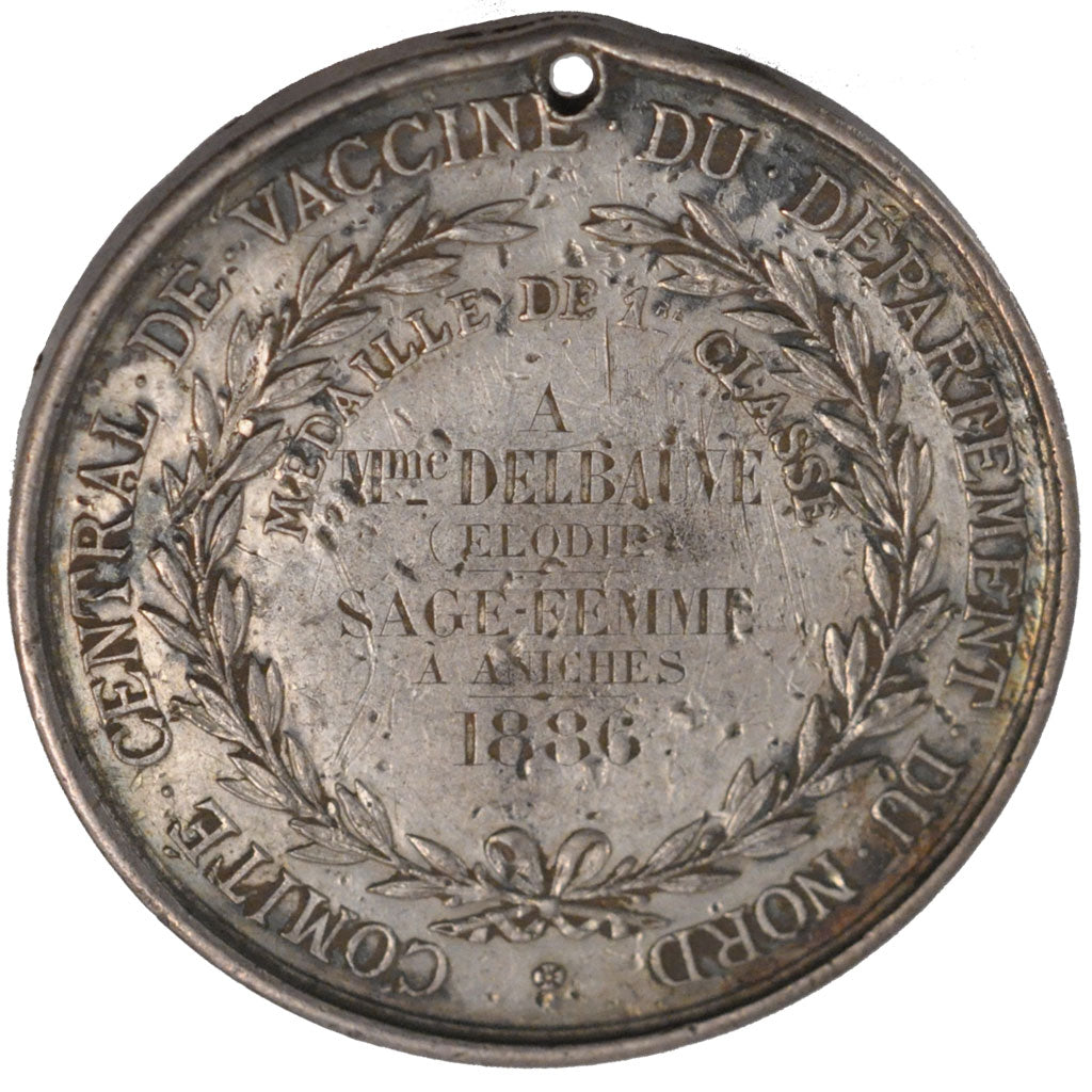 FRANCE, Sciences & Technologies, French Third Republic, Medal, 1886, EF(40-45),.