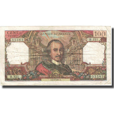 Francia, 100 Francs, Corneille, 1967, 1967-02-02, BC, Fayette:65.16, KM:149b