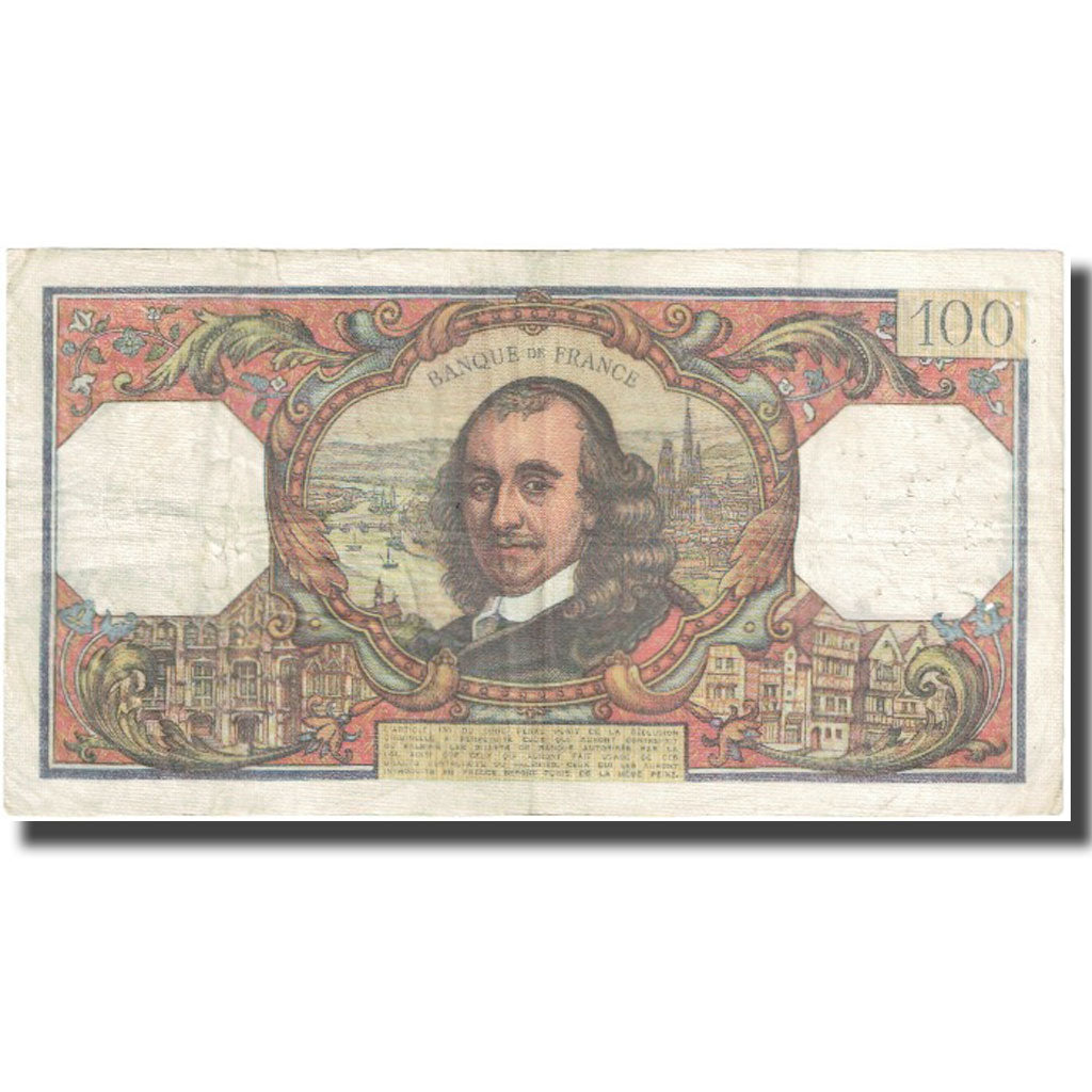 Frankreich, 100 Francs, Corneille, 1967, 1967-02-02, S, Fayette:65.16, KM:149b