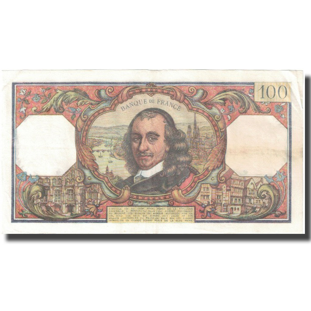 Frankreich, 100 Francs, Corneille, 1967, 1967-02-02, S, Fayette:65.16, KM:149b