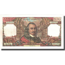 Francja, 100 Francs, Corneille, 1967, 1967-02-02, VF(20-25), Fayette:65.16