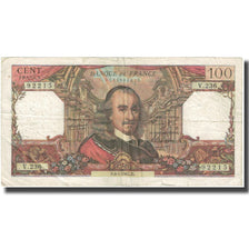 Frankrijk, 100 Francs, Corneille, 1967, 1967-04-06, TB, Fayette:65.17, KM:149b