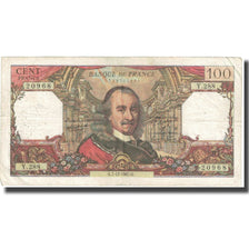 Francia, 100 Francs, Corneille, 1967, 1967-12-07, MB, Fayette:65.19, KM:149c