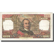 Francia, 100 Francs, Corneille, 1968, 1968-03-07, BC, Fayette:65.21, KM:149c