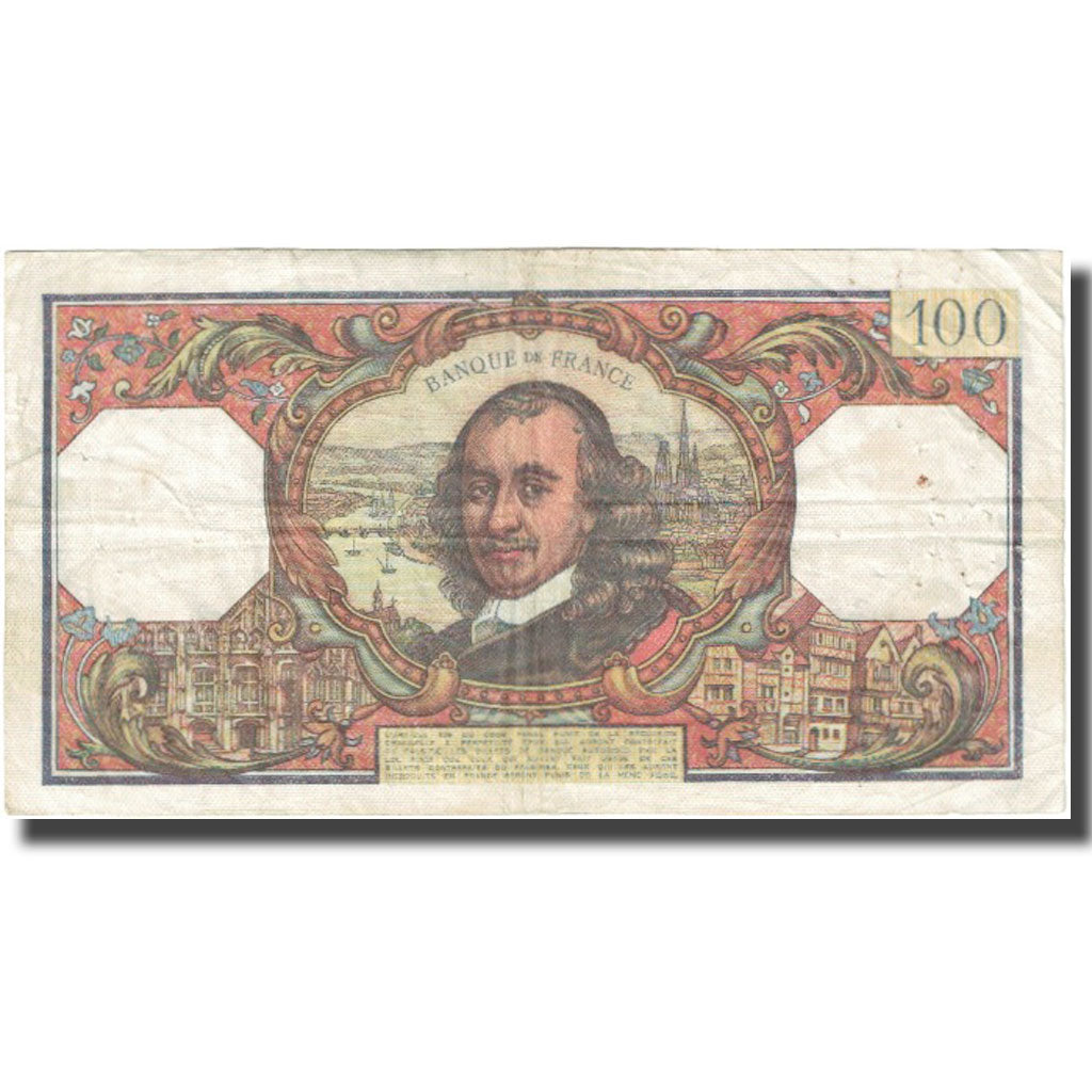 Frankreich, 100 Francs, Corneille, 1968, 1968-05-02, S, Fayette:65.22, KM:149c