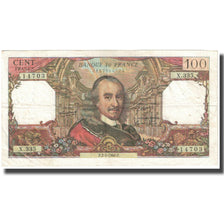 France, 100 Francs, Corneille, 1968, 1968-05-02, TB, Fayette:65.22, KM:149c