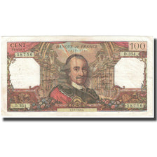 Francja, 100 Francs, Corneille, 1968, 1968-09-05, VF(20-25), Fayette:65.23