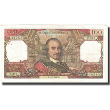 France, 100 Francs, Corneille, 1968, 1968-11-07, VF(20-25), Fayette:65.24