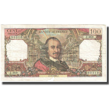 Francia, 100 Francs, Corneille, 1968, 1968-11-07, MB, Fayette:65.24, KM:149c