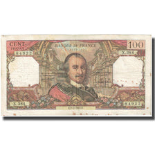 Frankrijk, 100 Francs, Corneille, 1969, 1969-01-02, TB, Fayette:65.25, KM:149c