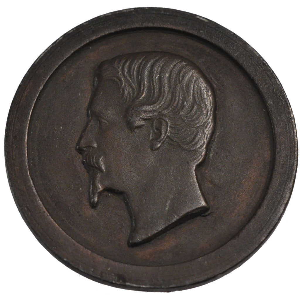 FRANCE, Politics, Society, War, Second French Empire, Medal, 1855, AU(50-53),...