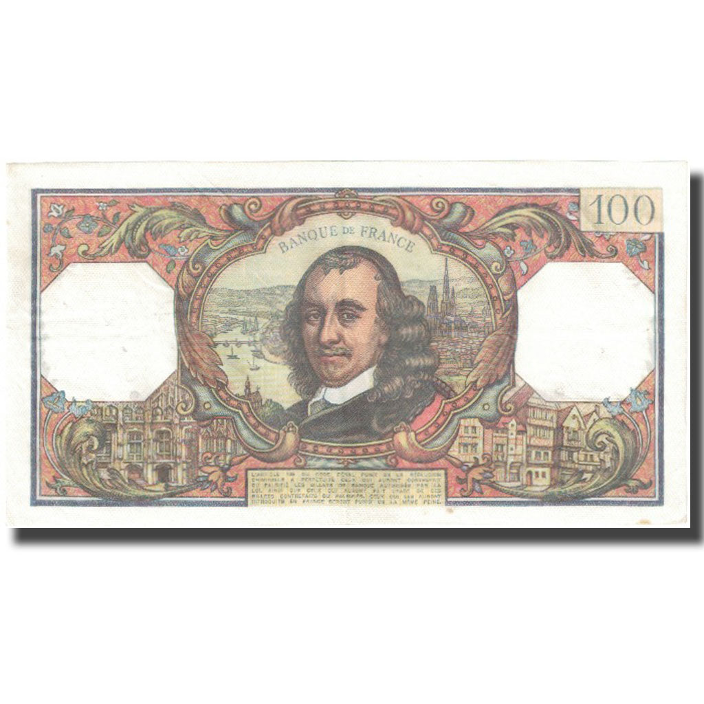Francia, 100 Francs, Corneille, 1970, 1970-01-08, BC, Fayette:65.29, KM:149c