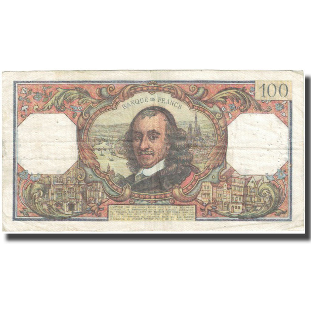 Francia, 100 Francs, Corneille, 1970, 1970-11-05, BC, Fayette:65.33, KM:149c