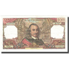 Francja, 100 Francs, Corneille, 1970, 1970-04-01, VF(20-25), Fayette:65.35