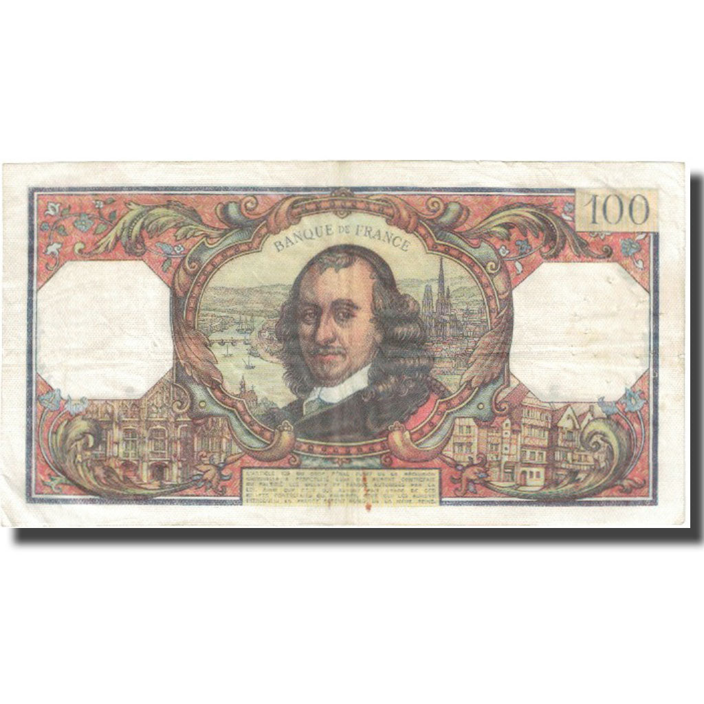 Francia, 100 Francs, Corneille, 1971, 1971-10-07, BC, Fayette:65.37, KM:149d