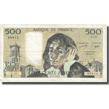 Frankrijk, 500 Francs, Pascal, 1977, 1977-02-03, TB, Fayette:71.16, KM:156d