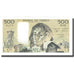 França, 500 Francs, Pascal, 1988, 1988-03-03, VF(20-25), Fayette:71.38, KM:156g