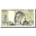 France, 500 Francs, Pascal, 1989, 1989-02-02, VF(20-25), Fayette:71.40, KM:156g