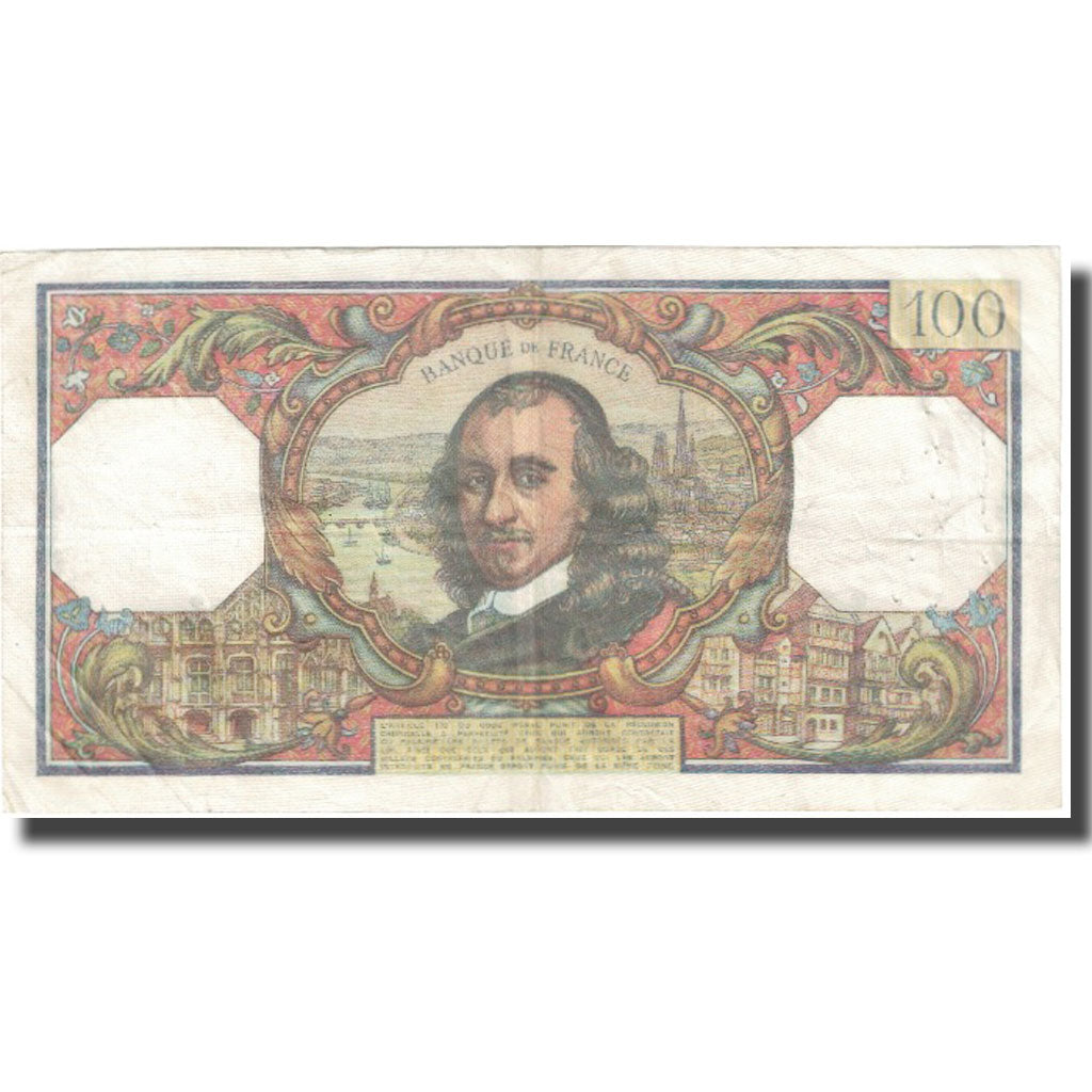 France, 100 Francs, Corneille, 1964, 1964-12-03, TB, Fayette:65.05, KM:149a