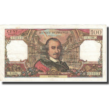 França, 100 Francs, Corneille, 1965, 1965-03-02, VF(20-25), Fayette:65.11