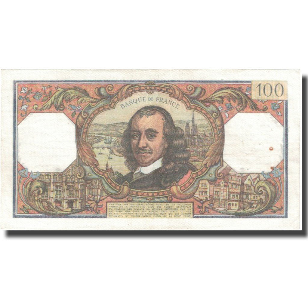 Frankreich, 100 Francs, Corneille, 1970, 1970-01-08, S, Fayette:65.29, KM:149c