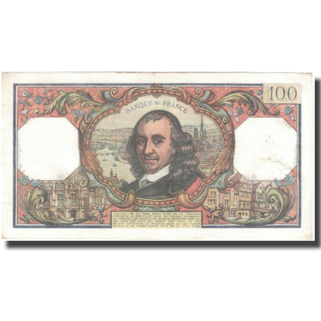 Frankreich, 100 Francs, Corneille, 1972, 1972-01-06, S, Fayette:65.38, KM:149d