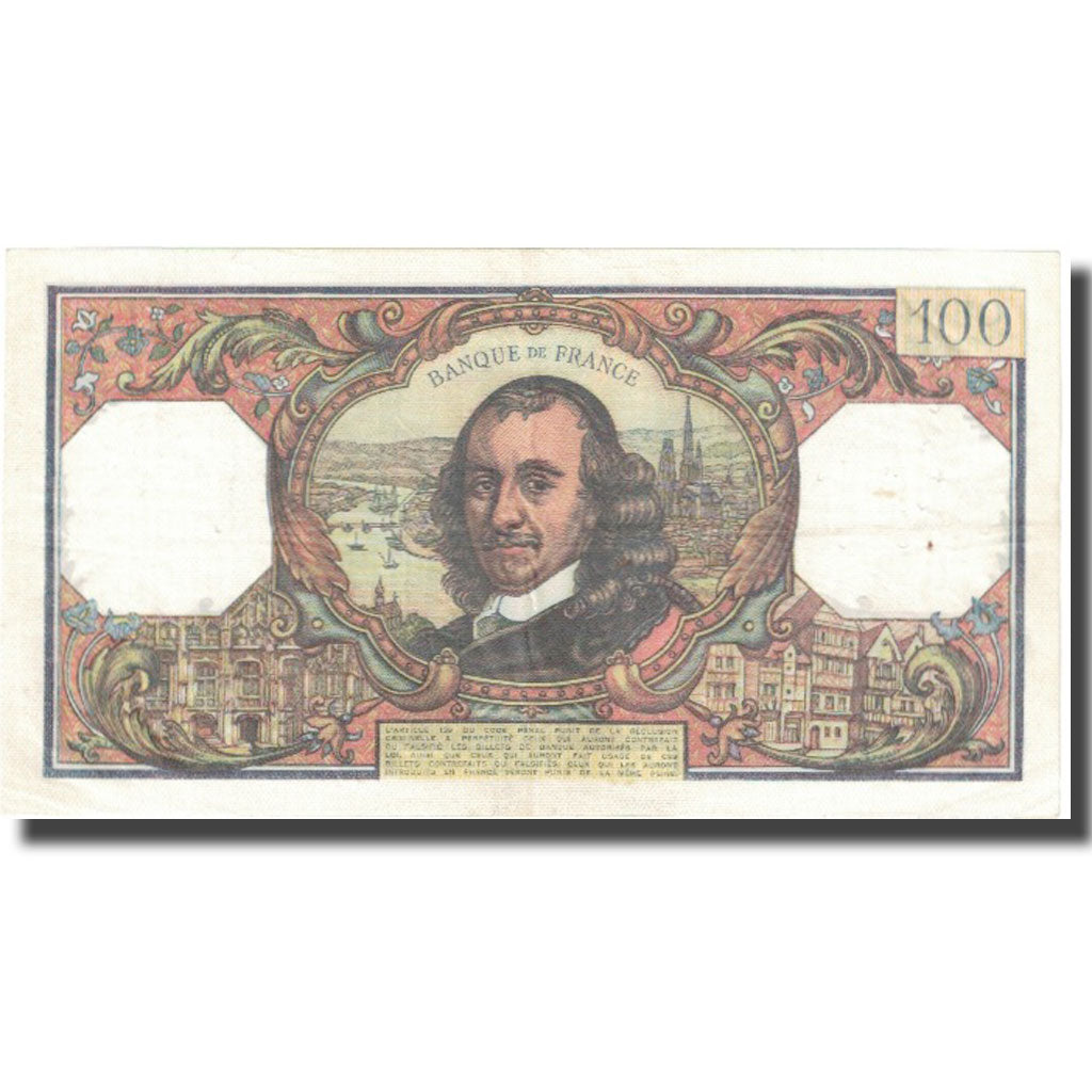 Frankreich, 100 Francs, Corneille, 1972, 1972-05-04, S, Fayette:65.39, KM:149d