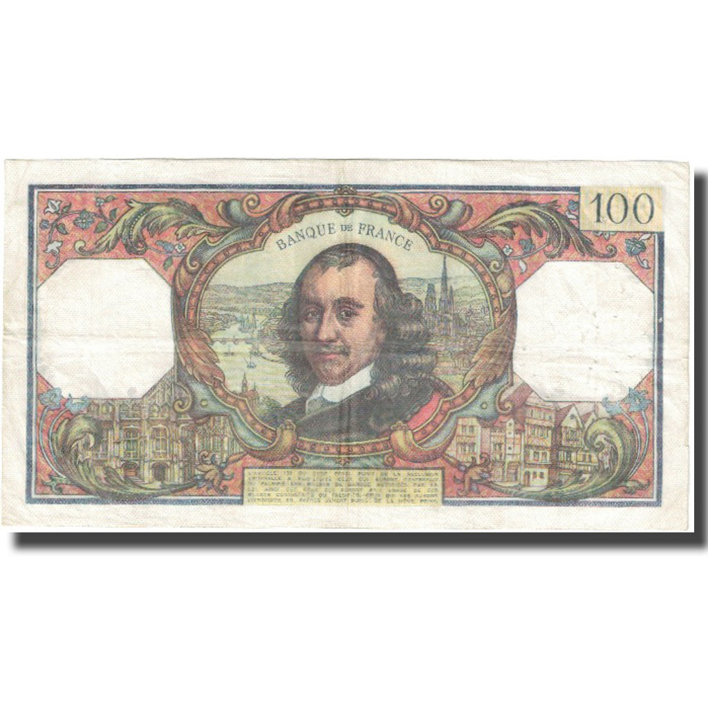 Francia, 100 Francs, Corneille, 1975, 1975-11-06, MB, Fayette:65.50, KM:149e