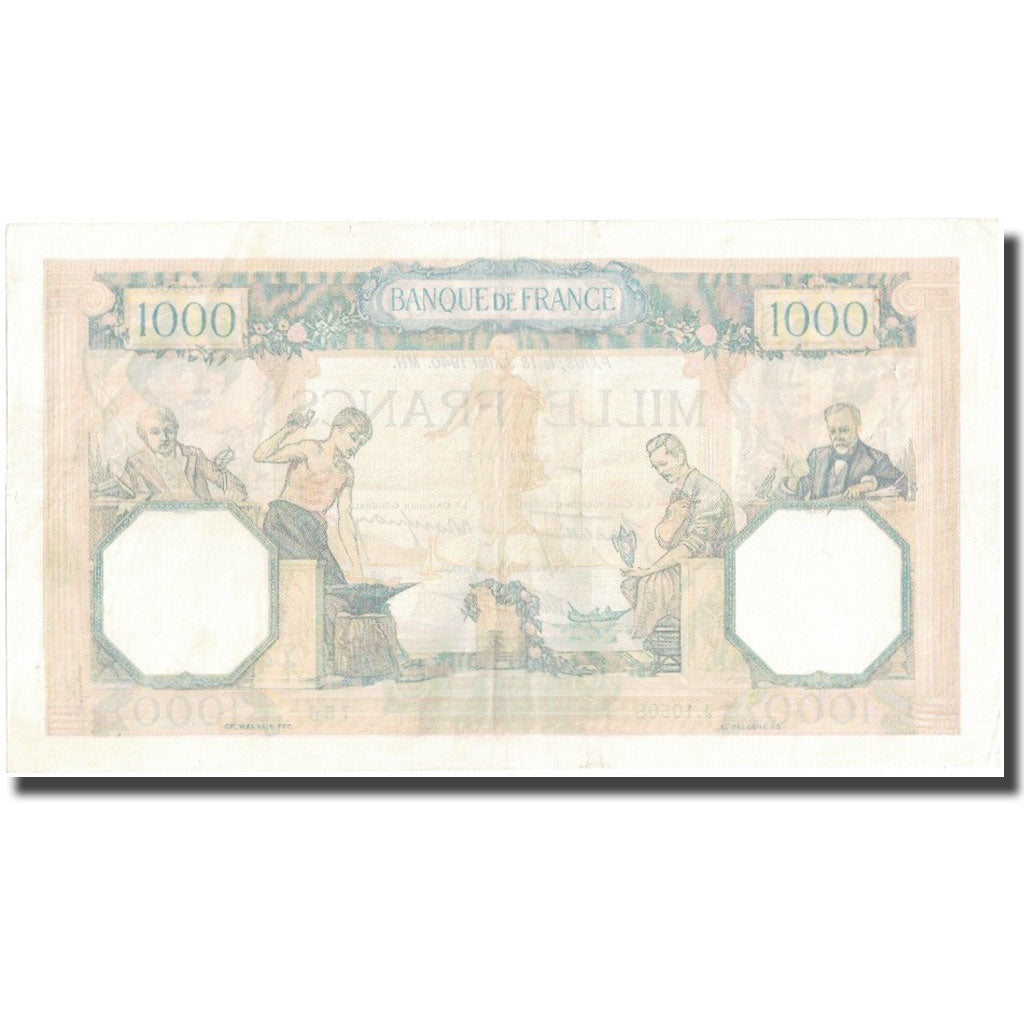 Frankrijk, 1000 Francs, Cérès, 1940, 1940-07-18, TB, Fayette:38.50, KM:90c