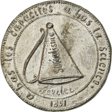France, Medal, French Second Republic, Politics, Society, War, 1851, AU(50-53)