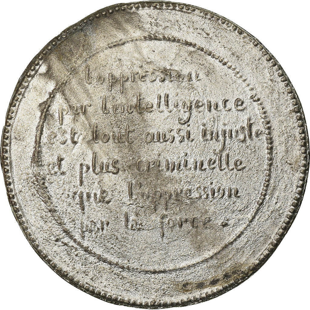France, Medal, French Second Republic, Politics, Society, War, 1851, AU(50-53)