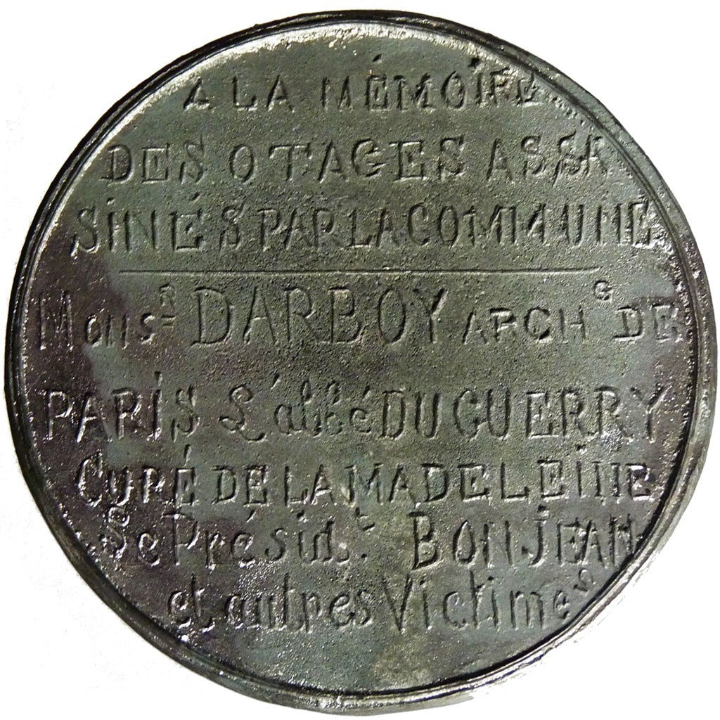FRANCE, Politics, Society, War, Paris Commune, Medal, 1871, AU(50-53), Tin,...