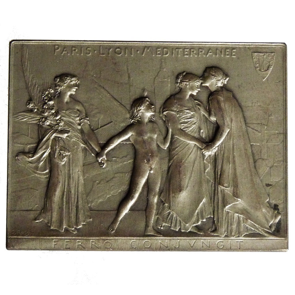 FRANCE, Shipping, French Third Republic, Medal, AU(50-53), Roty, Silver, 44,...