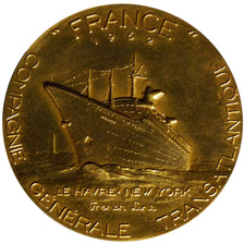 France, Medal, French Fifth Republic, Shipping, 1962, SUP, Bronze