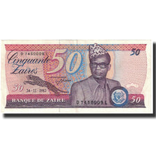 Banknote, Zaire, 50 Zaïres, 1982, 1982-11-24, KM:28a, EF(40-45)