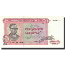 Banknote, Zaire, 50 Makuta, 1979, 1985-11-24, KM:17a, EF(40-45)
