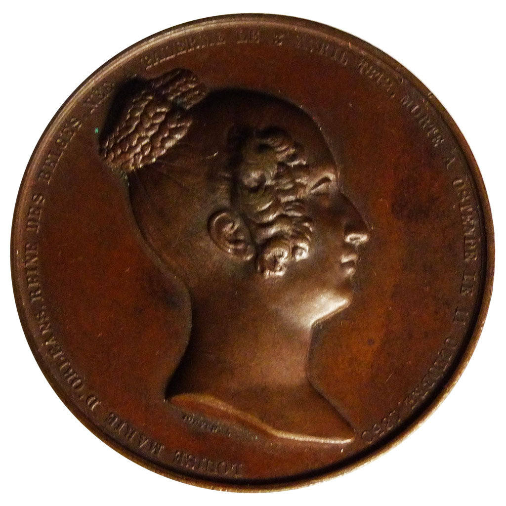 Décès de la Reine Louise-Marie d'Orléans, Médaille