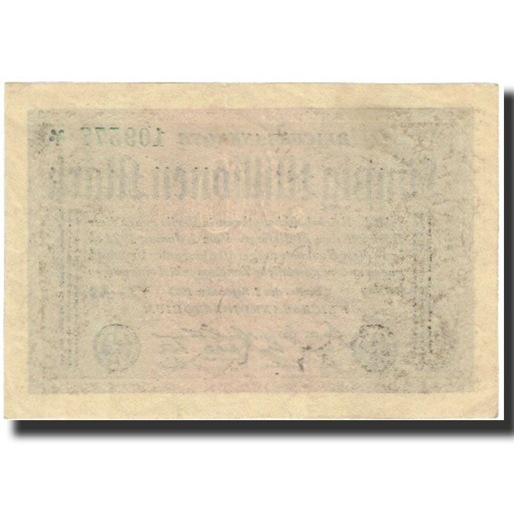 Banknote, Germany, 50 Millionen Mark, 1923, 1923-09-01, KM:109a, UNC(65-70)